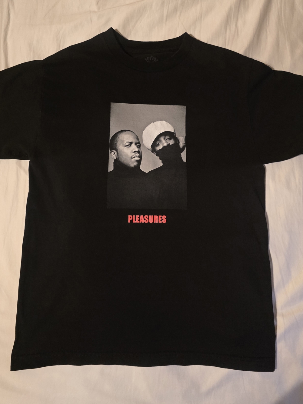 Pleasures X Outkast Aquemini Black Graphic Crewneck Tee - Men's Sz M